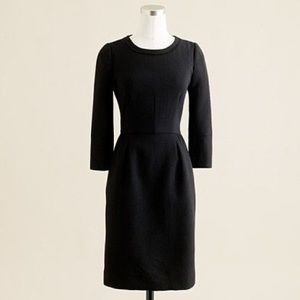 JCrew Teddie Dress 00 Black